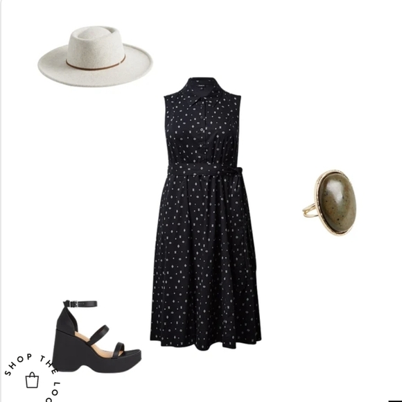 Torrid midi dress poplin cotton belted dress Size 4x - Picture 9 of 15